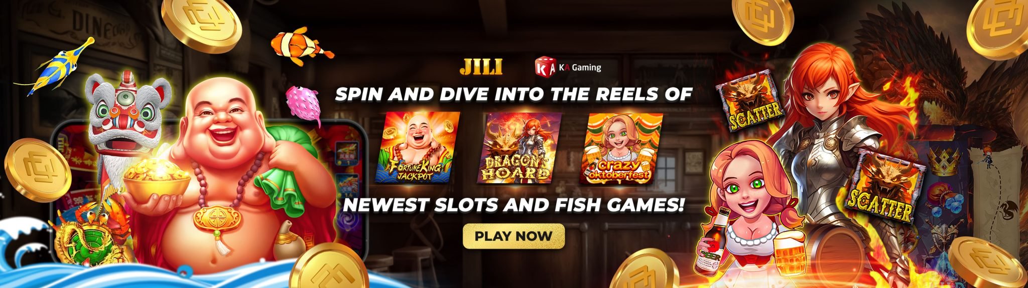 Studio live dealer HD dengan kamera multi-sudut untuk permainan Ikan Jackpot di instanslot